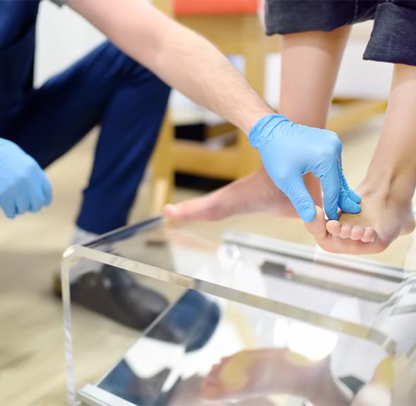Examen bilan podologique